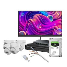 Security / Dahua Small Home / Office Outdoor CC TV Package 